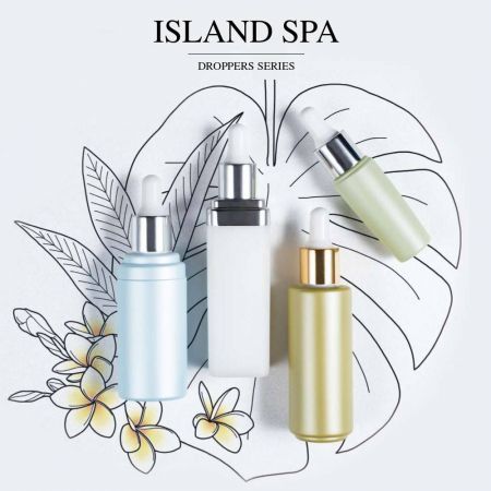 Island Spa (kemasan Kosmetik & Perawatan Kulit ECO PP & PET Droppers)