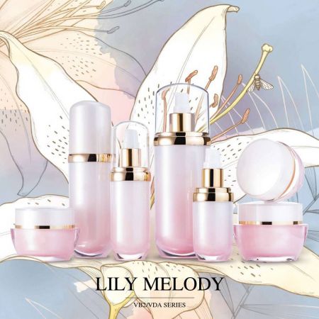 Lily Melody (акриловая роскошная упаковка для косметики и ухода за кожей)