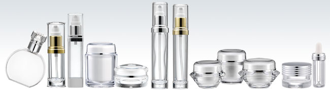 plastic cosmetische flessen