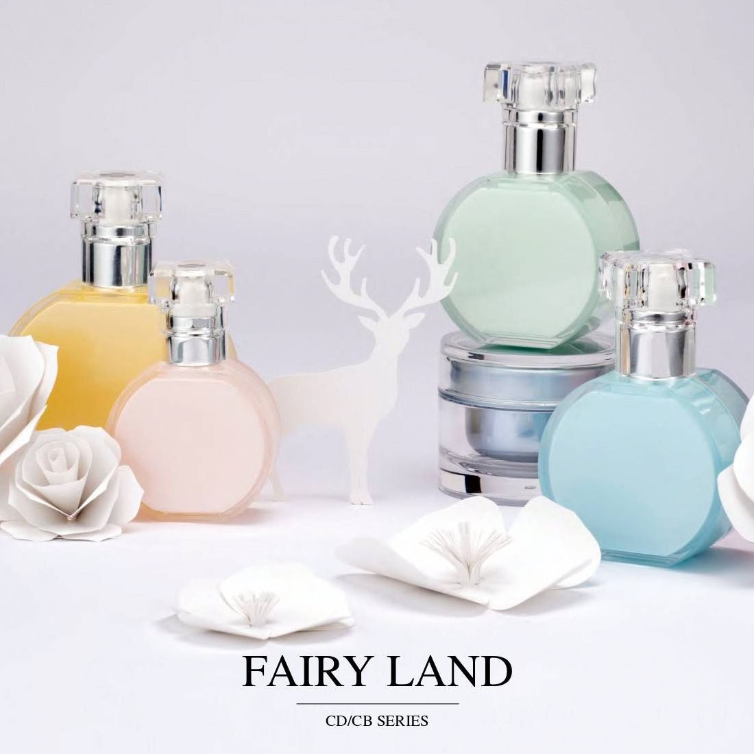 Fairy Land (บรรจุภัณฑ์เครื่องสำอางและผลิตภัณฑ์บำรุงผิวอะคริลิก) ซีดี/ซีบีซีรีส์