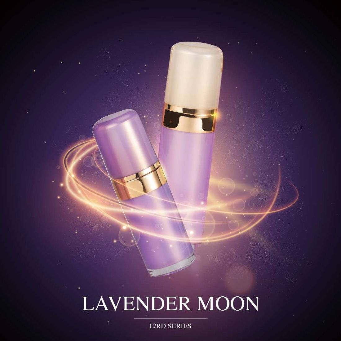 Lavender Moon (Acrylic Luxury Cosmetic & Skincare Packaging) E / RD Series