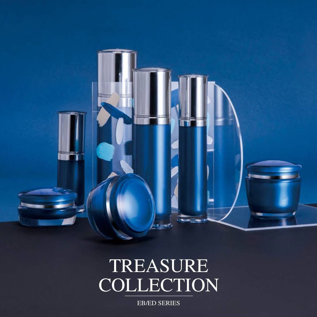 Treasure Collection (아크릴 럭셔리 화장품 및 스킨케어 패키징) EB/ED 시리즈