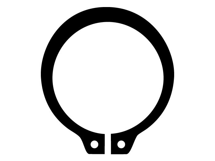 10x Circlip externe bague de retenue en forme de E de sûreté pour 10x Circlip externe bague de retenue en forme de E de sûreté pour