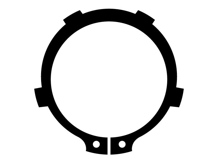K30 Retaining Rings Metric K-Type Retaining Rings for Shaft DIN983 - C Type Snap Ring For ...