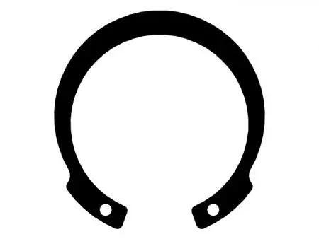 Anéis de Retenção Invertidos em Polegadas para Furos ASME/ANSI B18.27.4 - Anéis de retenção invertidos em polegadas para furos ASME/ANSI B18274