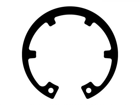 Metrické zadržovací kroužky typu K pro otvory DIN984 - Metrické zadržovací kroužky typu K pro otvory DIN984