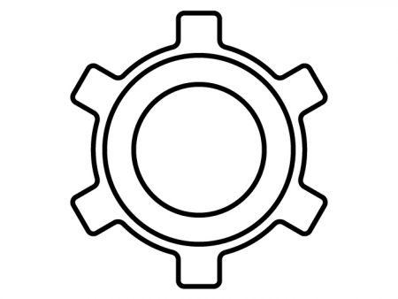 Anéis de retenção circular métricos para furos
