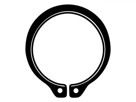 S型軸用斜角形扣環JIS (公制) - S型軸用斜角形扣環JIS (公制)