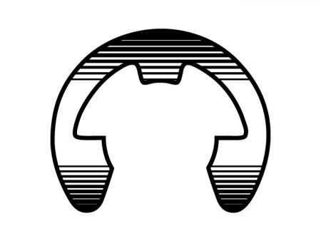 JIS metrické obloukové E typové uchycovací kroužky pro hřídel