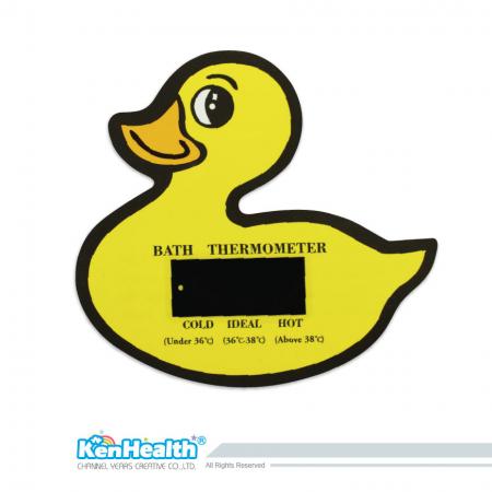 Cartão de termômetro de banho