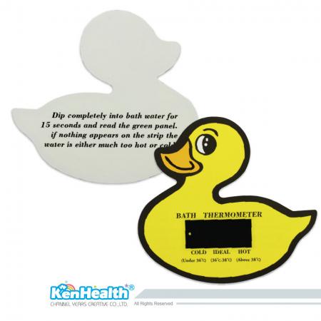 Cartão Termômetro de Banho Pato