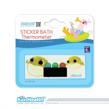 Adesivo termômetro de banho