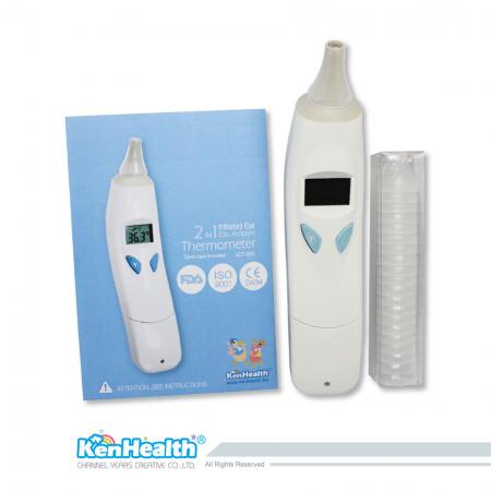 2 in 1 Ear / Ambient Thermometer