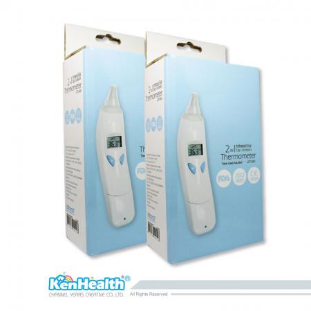 2 in 1 Ear / Ambient Thermometer