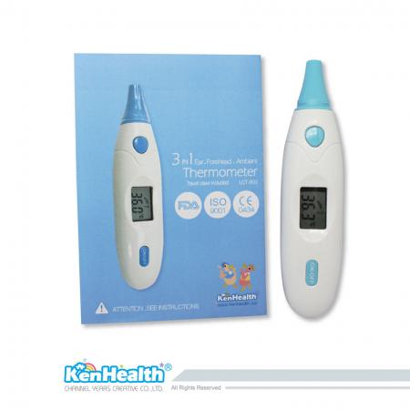 3 in 1 Ear / Forehead / Ambient Thermometer
