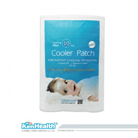 Refrigerador de febre tamanho bebê - Substitua a almofada de gelo e a toalha para baixar a febre.
