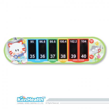 Forehead Thermometer Strip (Cat)