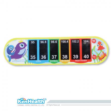 Forehead Thermometer Strip (Whale)