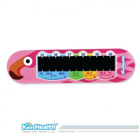 Forehead Thermometer Strip (Red Crane)