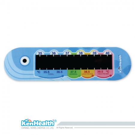 Forehead Thermometer Strip (Whale)