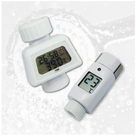 Цифровой термометр для душа и смесителя - Простое управление, интерфейс отображения температуры легко читается, работает быстро и точно, подходит для всех возрастов.