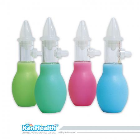 Aspirador Nasal Estilo Grilo - Design anti-refluxo, tamanho pequeno e fácil de transportar.
