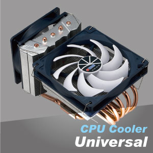 The CPU air cooler provides high-quality heating and cooling solutions for preventing your computer from freezing.