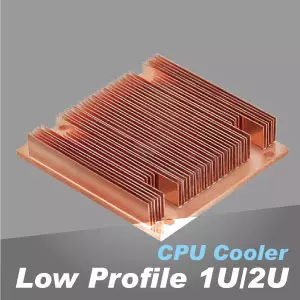 Low profile CPU-koeler met ontwerp van direct contact heat pipes zorgt voor ongelooflijke koelprestaties.