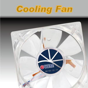 TITAN散熱風扇系列，以27年以上的經驗與研發出多款專業風扇，讓消費者可因散熱需求選擇。