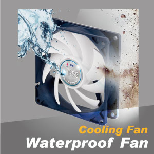 Ventilateur de refroidissement étanche et anti-poussière