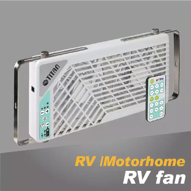 Ventilador montado para acampar en autocaravana, furgoneta de camping, RV