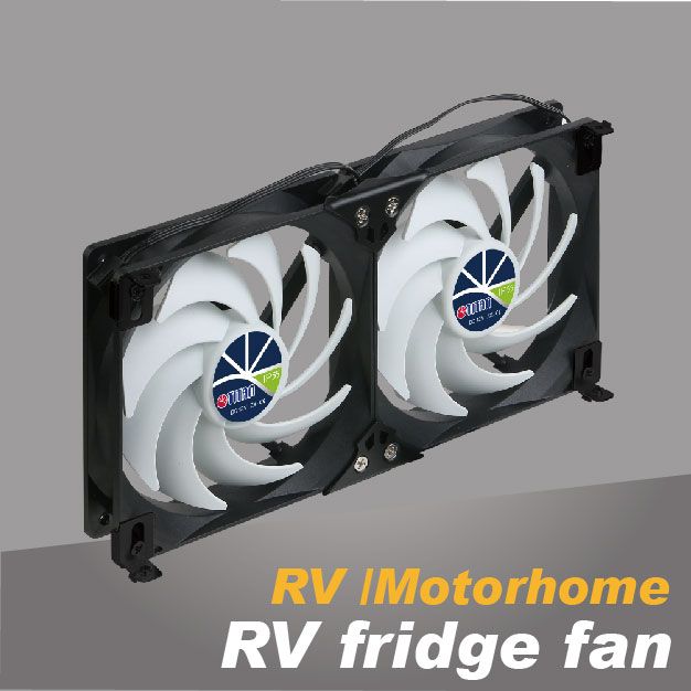 Ventilador de enfriamiento de refrigerador RV