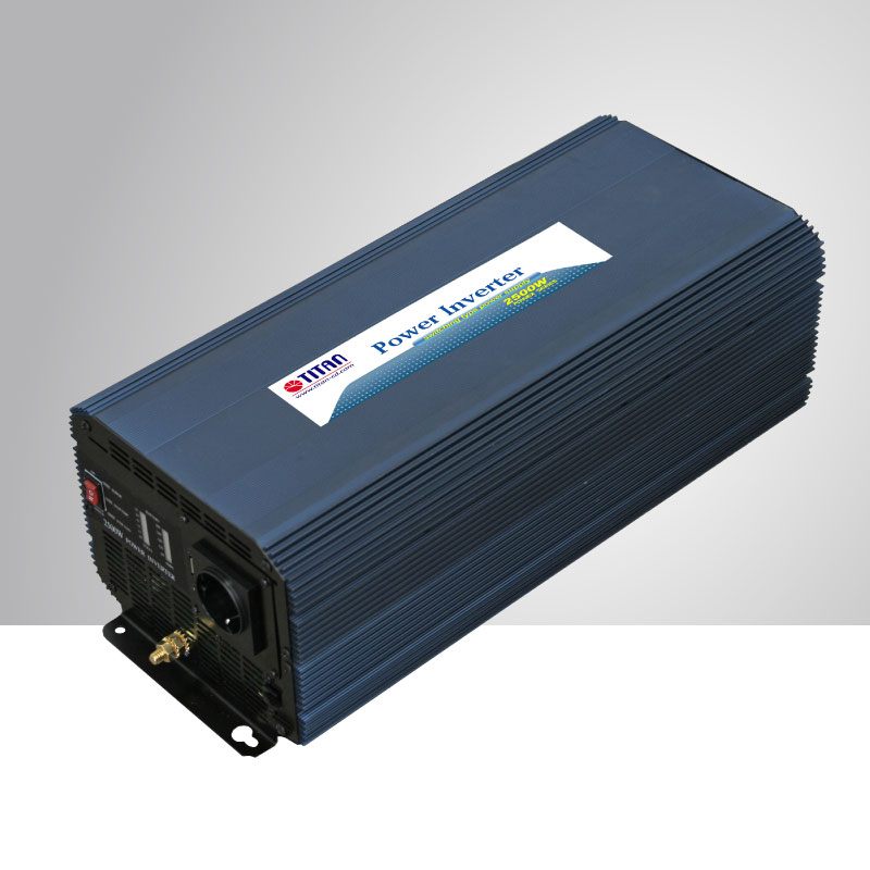 TITAN 2500W Modified Sine Wave Power Inverter | 12V/24V DC to 230V AC ...