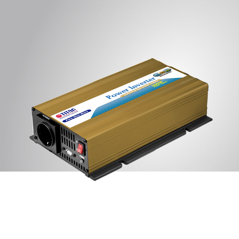 TITAN 300W Pure Sine Wave Power Inverter | 12V/24V DC to 230V AC ...