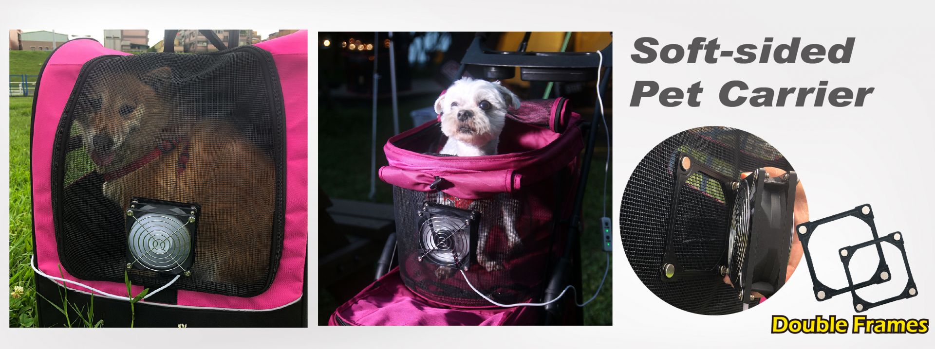 رائعة لحظيرة الحيوانات الأليفة مع الجزء العلوي المصنوع من الشبكة، وحامل الحيوانات الأليفة ذو الجوانب الناعمة، والتهوية المصنوعة من الشبكة وما إلى ذلك.