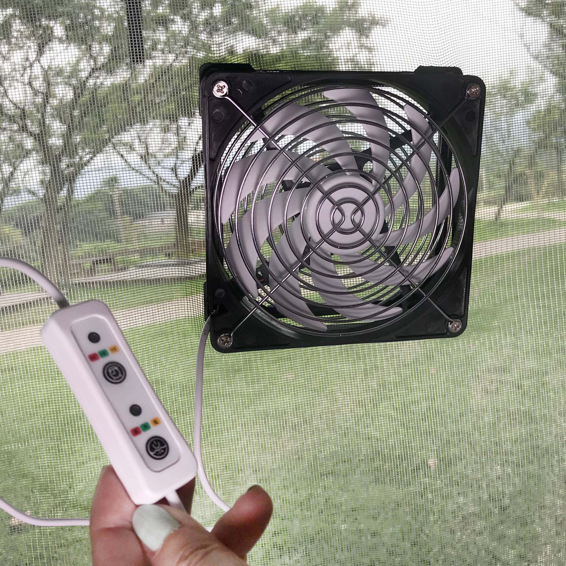 5V DC USB Mobile Portable Cooling Fan with Double Magnet Frames for ...