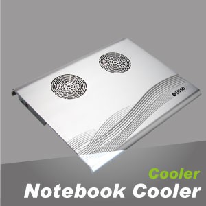 Notebookkoeler - Het verlagen van de temperatuur van de notebook kan helpen om de werking van de laptop te stabiliseren.