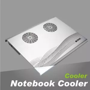 Notebook koeler - Het verlagen van de temperatuur van de notebook kan helpen om de werking van de laptop te stabiliseren.