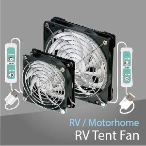 Ventilador de Tienda de Campaña para RV - Ventilador de tienda de campaña para RV