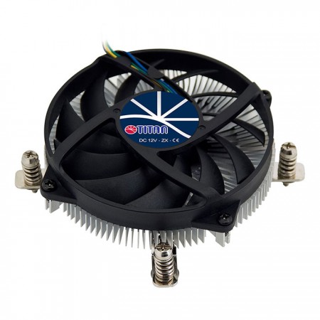 Equipado con aletas de enfriamiento de aluminio radiales y ventilador silencioso, este enfriador de CPU puede centralizar el flujo de aire y mejorar eficazmente la disipación térmica.