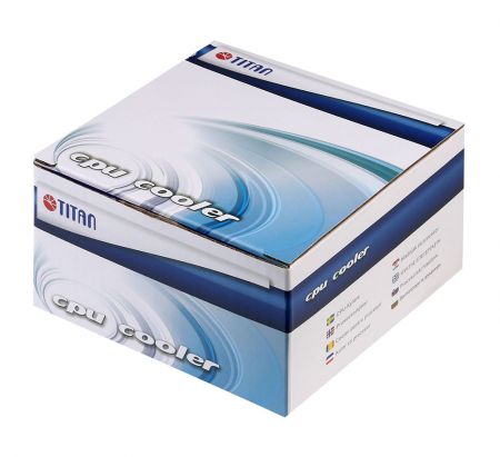 TITAN CPU cooler package.