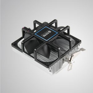 AMD- CPU-Luftkühler mit 92-mm-Rahmenlosem Lüfter und Aluminiumkühlrippen/ TDP 104-110W - Ausgestattet mit radialen Aluminiumkühlrippen und einem geräuschlosen 92-mm-Rahmenlosen Lüfter kann dieser CPU-Kühler die Wärmeübertragung beschleunigen.