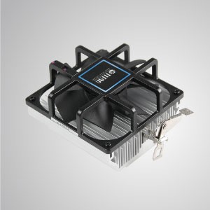 AMD-CPU-Luftkühler mit 92mm rahmenlosem Lüfter und Aluminiumkühlrippen / TDP 104-110W