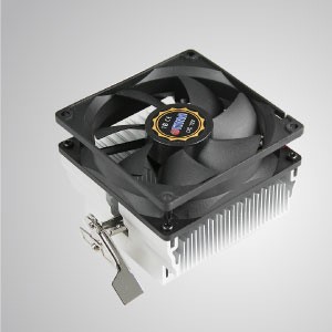AMD-CPU-luchtkoeler met 92mm koelventilator met vierkante frames en aluminium koelvinnen / TDP 104W
