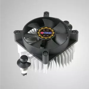 Enfriador de CPU AMD con ventilador de enfriamiento de 60 mm y aletas de enfriamiento de aluminio / TDP 35W