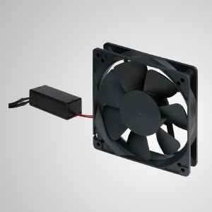 Ventilador de refrigeración EC silencioso de 110-270V con función de RPM para un ahorro de energía del 80% - Este ventilador de refrigeración EC cuenta con ahorro de energía, control de velocidad del ventilador más grande y ventajas combinadas de CA y CC.