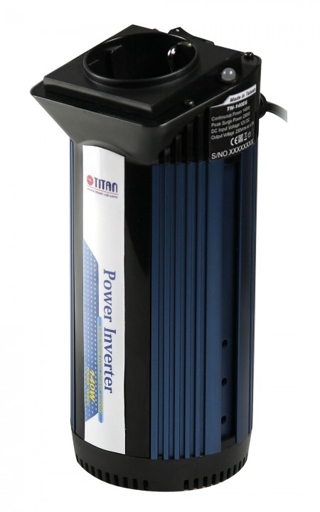 TITAN 140W 12V DC Modifiye Sinüs Dalga Güç invertörü sigara çakmağı adaptörü ile