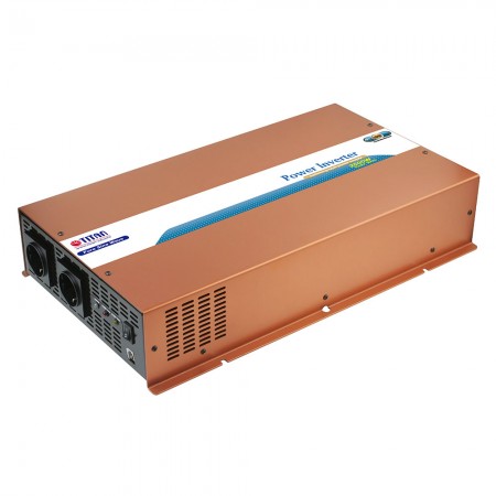 TITAN 2500W 12V/24VDC Inversor de onda sinusoidal pura con interruptor de transferencia de CA instantánea para camping, autocaravana, yates y otras necesidades de suministro de energía.