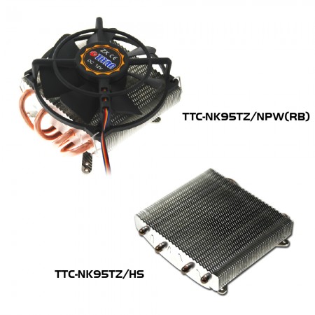 Modèle d'illustration du refroidisseur de CPU de la série TTC-NK95