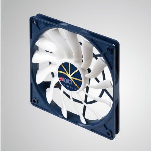 12V DC 0.2A Cooling Fan with Extreme Silent Low Speed Control / 120mm x 120mm x 15mm